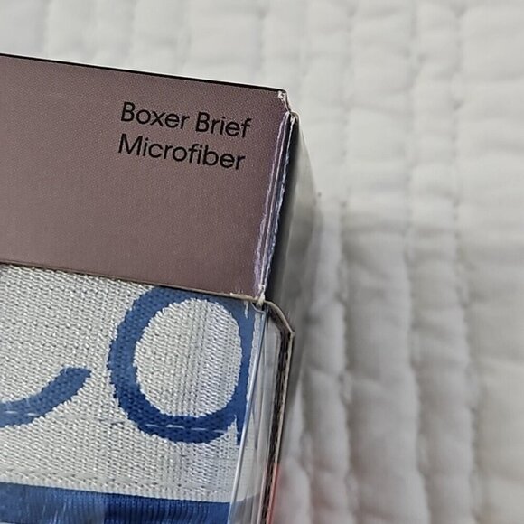 Calvin Klein 4 Pack Men's Boxer Briefs M (32-34) Blue Green Microfiber NEW Soft - Picture 10 of 16